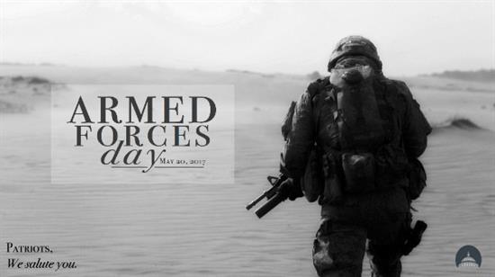 Armed Forces Day - May 20, 2017